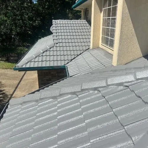 Tile restoration with valley repairs — roofing work in Wentworth Falls, Blue Mountains NSW